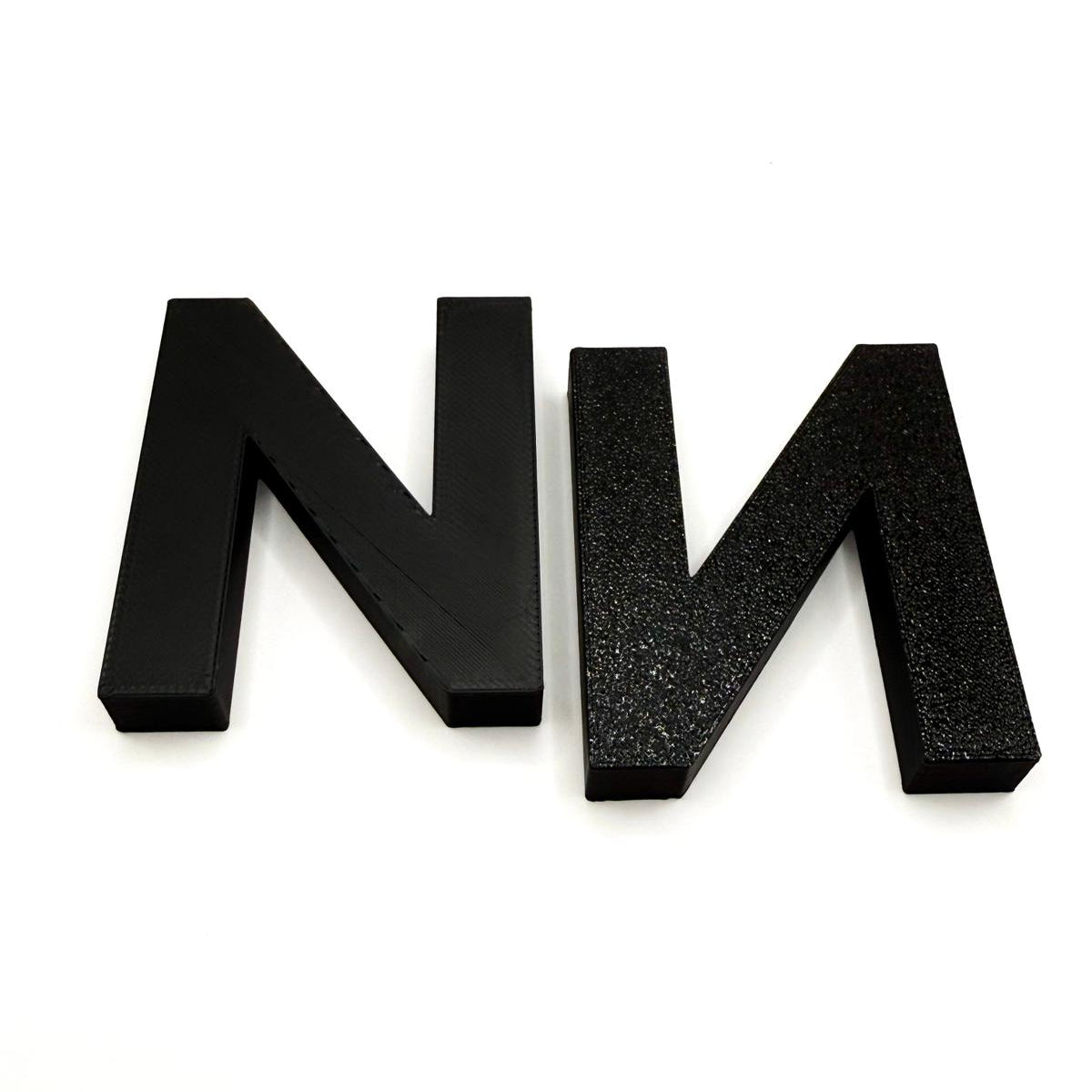 Individuelle 3D-Gedruckte-Buchstaben, LOGO, Schriftzug - NordLaserWerk