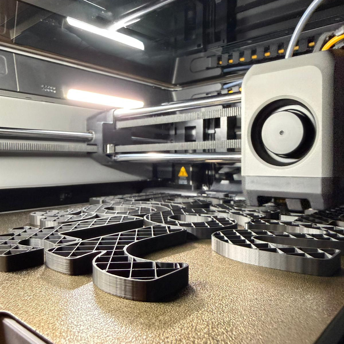 Individuelle 3D-Gedruckte-Buchstaben, Schriftzug